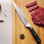KEEMAKE 8-Inch High Carbon Meat Slicing Knife