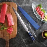 Cangshan Kita 12-Inch Damascus Steel Sashimi Knife