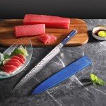 Cangshan Kita 12-Inch Damascus Steel Sashimi Knife