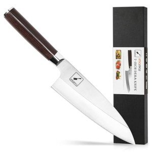 Imarku 7-Inch Ultra Sharp Japanese Deba Knife