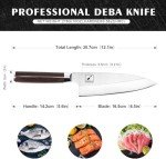 Imarku 7-Inch Ultra Sharp Japanese Deba Knife