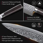 XINZUO 8-Inch VG10 Damascus Steel Chef Knife