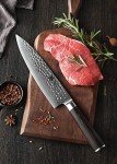 XINZUO 8-Inch VG10 Damascus Steel Chef Knife