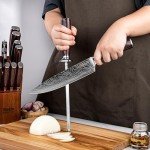 Seido 8" Japanese Chef Knife - High Carbon Steel