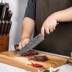 Seido 8" Japanese Chef Knife - High Carbon Steel