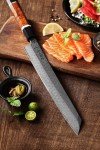 HEZHEN Kiritsuke 110-Layer Damascus Kitchen Knife