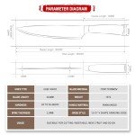 Seido 8" Japanese Chef Knife - High Carbon Steel