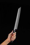 HEZHEN Kiritsuke 110-Layer Damascus Kitchen Knife