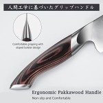 HOSHANHO 18cm Santoku Japanese Kitchen Knife