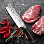 Imarku 7-Inch Nakiri Knife - Sharp & Durable