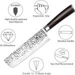Imarku 7-Inch Nakiri Knife - Sharp & Durable