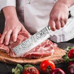 Imarku 7-Inch Nakiri Knife - Sharp & Durable