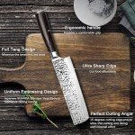 Imarku 7-Inch Nakiri Knife - Sharp & Durable