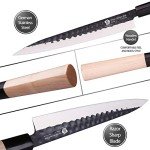 Left-Handed 4-Piece Japanese Knife Set