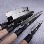 Left-Handed 4-Piece Japanese Knife Set