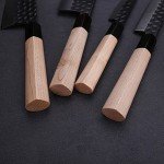 Left-Handed 4-Piece Japanese Knife Set