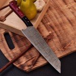 13” Handmade Damascus Japanese Chef Knife