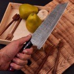 13” Handmade Damascus Japanese Chef Knife