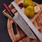 13” Handmade Damascus Japanese Chef Knife