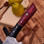 13” Handmade Damascus Japanese Chef Knife