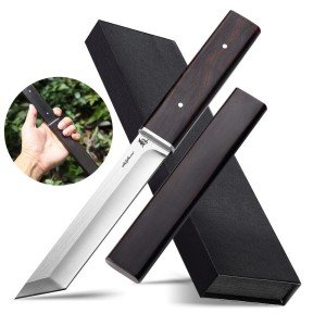 Damascus Steel Japanese Samurai Tanto Knife