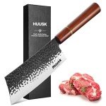 Huusk 6.7" Hand Forged Japanese Cleaver Knife
