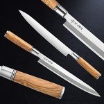 HEZHEN 270mm Yanagiba Knife, Japanese Style Sushi Knife