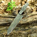 Hand Forged Damascus Japanese Chef Knife Blank