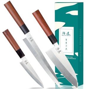 SHANGDAO 3-Piece Japanese Chef Knife Set