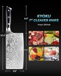 KYOKU 7" Japanese Vegetable Cleaver Knife