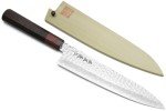 Yoshihiro 9.5" VG-10 Hammered Damascus Gyuto Knife