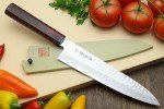 Yoshihiro 9.5" VG-10 Hammered Damascus Gyuto Knife