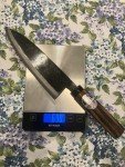 Yoshimitsu Handmade Japanese Double Bevel Deba Knife 240mm