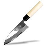 Deba Knife for Left-Handed Sushi Chefs - 150mm