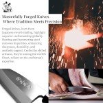 Deba Knife for Left-Handed Sushi Chefs - 150mm