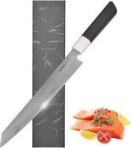 CULITECH 9.5" Sujihiki Sushi Knife with G10 Handle