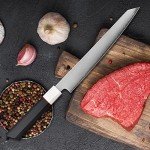 CULITECH 9.5" Sujihiki Sushi Knife with G10 Handle