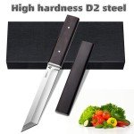 Handmade Japanese D2 Steel Tanto Knife