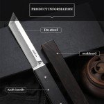 Handmade Japanese D2 Steel Tanto Knife