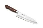 Yoshihiro VG10 7" Damascus Santoku Chef's Knife