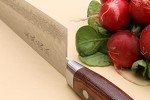 Yoshihiro VG10 7" Damascus Santoku Chef's Knife