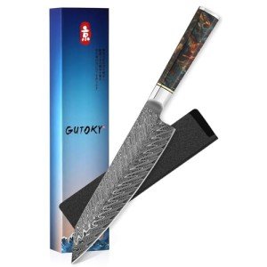 Gutoky 8-Inch Kiritsuke Knife with Nebula Handle