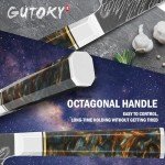 Gutoky 8-Inch Kiritsuke Knife with Nebula Handle