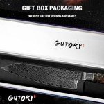 Gutoky 8-Inch Kiritsuke Knife with Nebula Handle