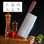SHI BA ZI ZUO 8-Inch Professional Chef Knife