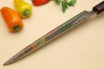 Yoshihiro VG10 Hammered Damascus Sujihiki Knife 9.5