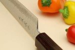 Yoshihiro VG10 Hammered Damascus Sujihiki Knife 9.5