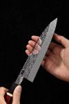 XINZUO 110-Layer Damascus Steel Deba Knife