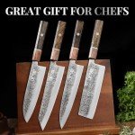 XCHIEF PRO 7'' Japanese Nakiri Kitchen Knife