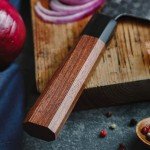 HEZHEN PM8S Damascus Chef Knife - 3-Layer Steel